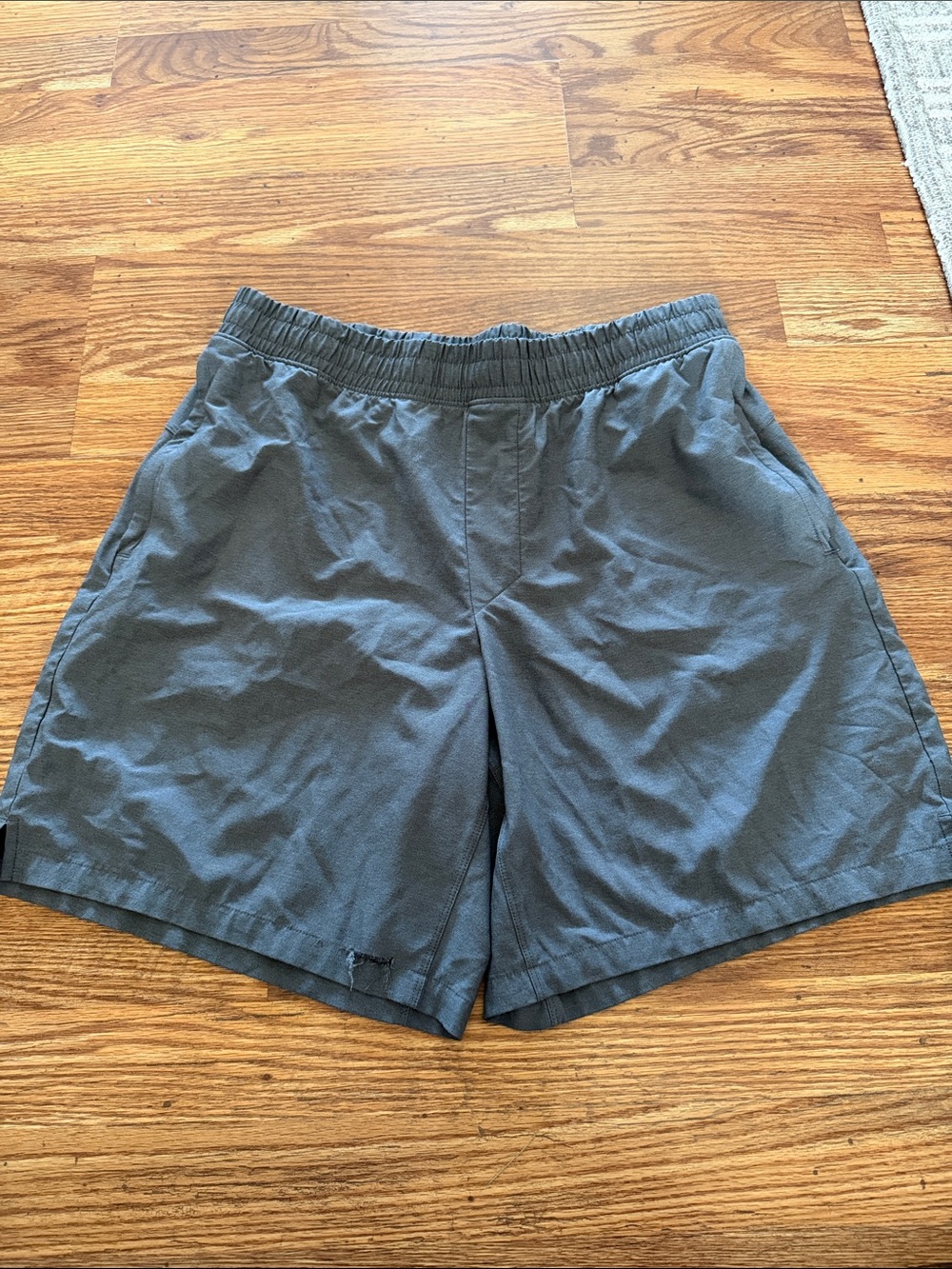 all in motion Men's Slate Gray Athletic Shorts